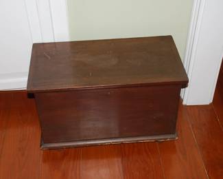 small antique chest