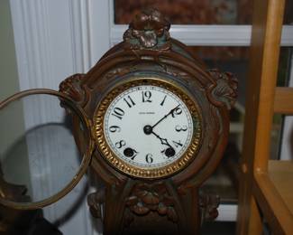 art nouveau style clock- Seth Thomas
