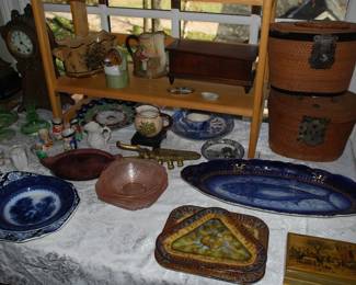 Fish blue tray