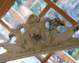 carving from an old cabinet