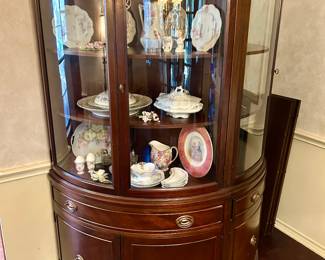 Very Unique Antique China Cabinet 