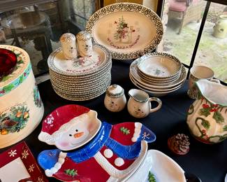 We got your holiday catering and cooking covered - Fitz and Floyd holiday plates, dishes, & platters 