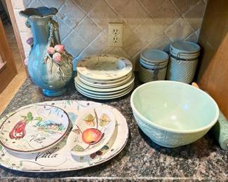 Very nice dishes, platters, & other kitchenwares