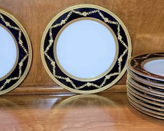 19th Century GILMAN COLLAMORE Dinner Plates