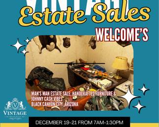 VES ESTATE SALE WELCOME VES THURS