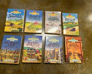 Laura. Ingells Wilder books - books 1-8