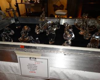 Sorry About the Lack of light in This - All Bacarrat Crystal Animal Figures