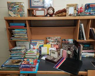 Children's Books
Sports Items 
Computer Desk 