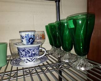 Green Glassware