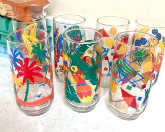 1980s Drinking Glasses