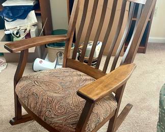Amish-Made Rocking Chair 