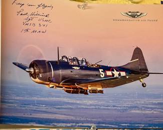 Autographed by Pilot