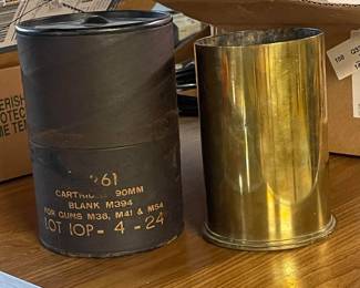 WW II Brass Artillery Shell 