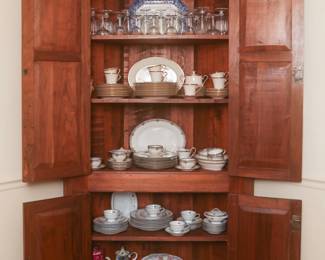 Handmade Walnut Corner Cupboard — Built by Mr Savage in Franklin, TN 
