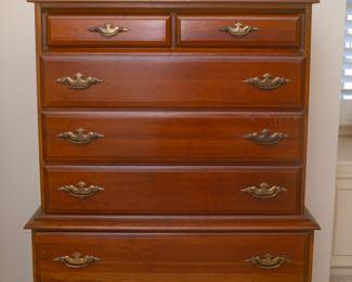 Beautiful Antique Chest of Drawers 38" W x 18" D x 50 3/4" H