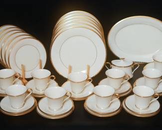 Lenox Eternal 5-Piece 10 Place Setting, Ivory x 12 
