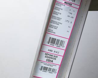 AS2106 Louisville 6 ft 250 lb Ladder