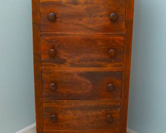 Antique Tall Lingerie Chest 
