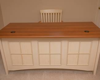 2 of 2 Available — Office Furniture: Office Desk (Two of these available);  30.5 tall, 23.5 deep, and 61 wide