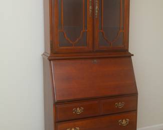 Antique Secretary Hutch 34 1/2" W x 80 H x 17 1/2 D