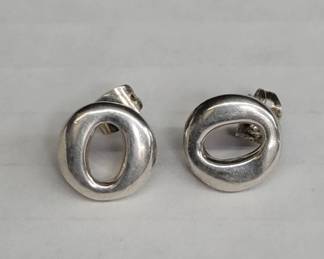 Lot # : 100 - Pair of sterling Tiffany & Co.
