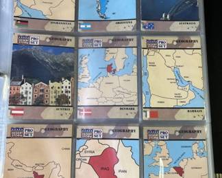 Lot # : 252z - Desert Storm Pro Card Set in binder
