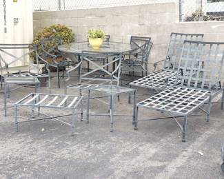 Lot # : 358 - Brown Jordan patio set
