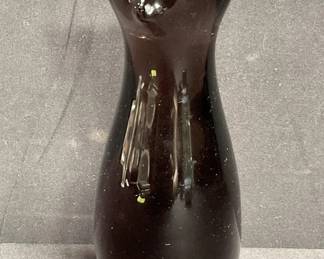 Lot # : 288 - Signed art glass cat figurine
