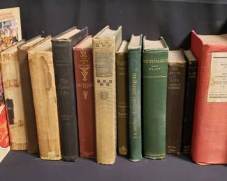 Lot # : 436 - Group of vintage and antique books
