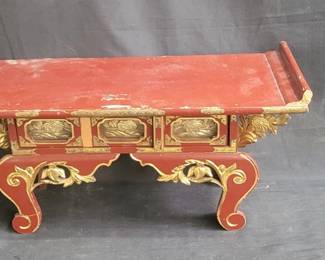 Lot # : 174 - Vintage Asian altar console
