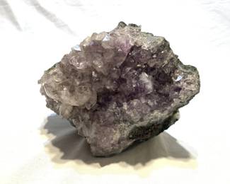 Lot # : 367f - Amethyst quartz crystal cluster
