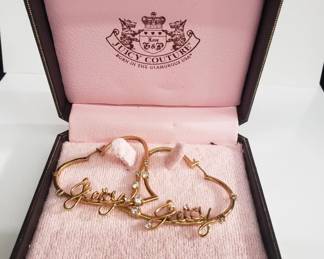 Lot # : 407 - Pair of Juicy Couture earrings
