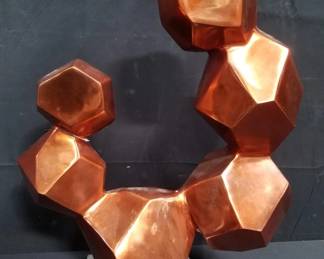 Lot # : 482 - Abstract Indian sculpture on marble base
