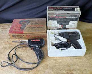 Lot # : 271z - Pair of Weller & Craftsman soldering guns
