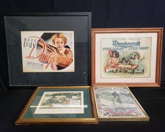 Lot # : 183 - Group of four prints
