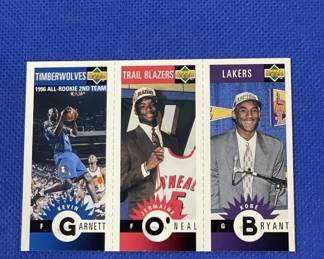 Lot # : 413z - 1996 upper deck, Kobe Bryant rookie card
