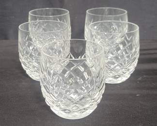 Lot # : 250 - Five Waterford glasses
