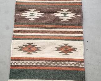 Lot # : 380 - Handmade Native American runner rug
