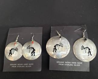 Lot # : 390 - Southwestern sterling silver cutout / stamped
