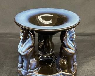 Lot # : 447v - Ceramic Egyptian oil burner
