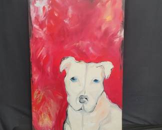 Lot # : 402 - Signed Christian Siriro oil on canvas
