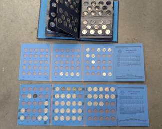 Lot # : 397a - Three albums of US coins - One a Year Nickels and
