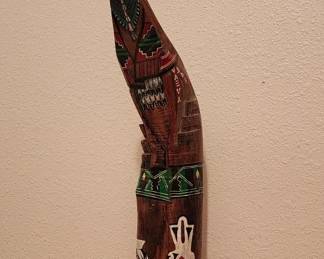 Lot # : 407d - Native American hand carved spiritual woman
