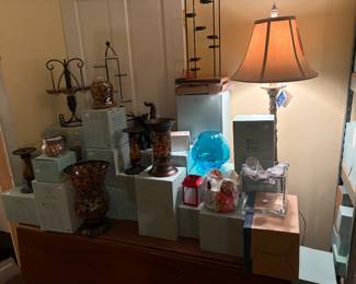 Party Lite candle holders