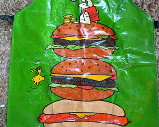 Amazing Snoopy vintage apron