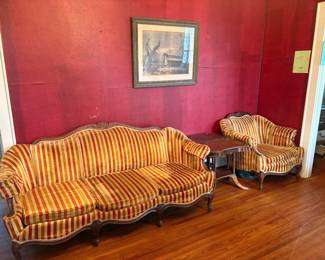 Antique sofa & chair