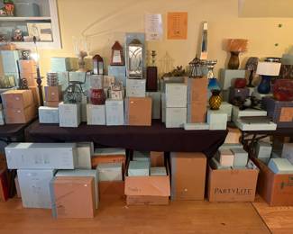 Party lite lanters/indoor/outdoor decor