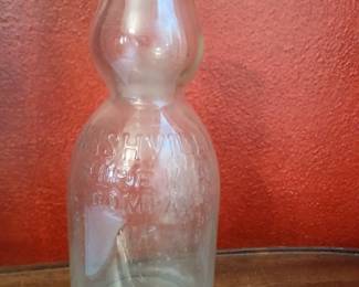 Nashville glass milk bottle 