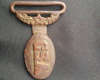 Confederate States of America Civil War belt buckle 