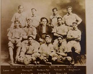 Vintage Maryville, MO baseball postcard